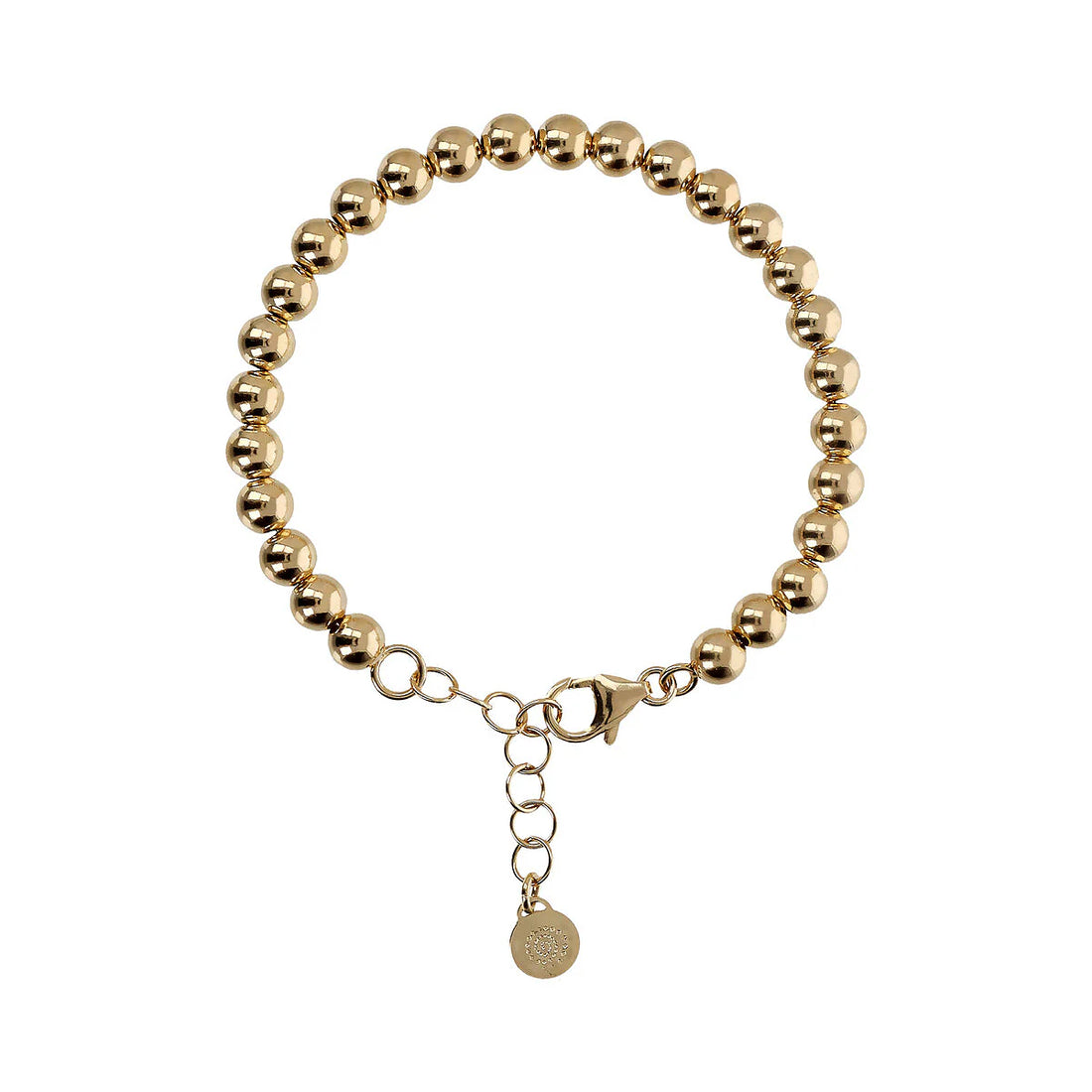 Bracciale Donna Etrusca Bronzo Dorato Biglie Lucide WSET00761.YG