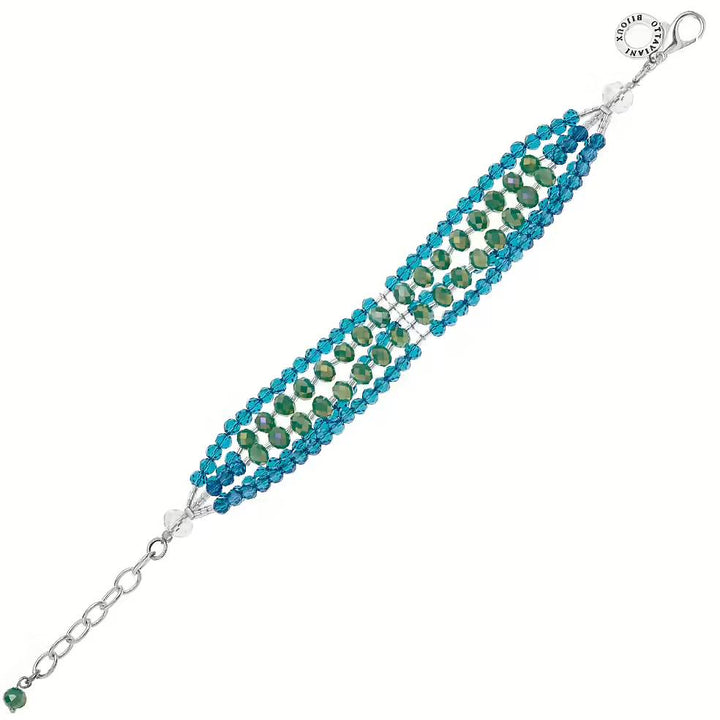 Bracciale Donna Ottaviani Multifilo coralli Colorati verdi 501073B