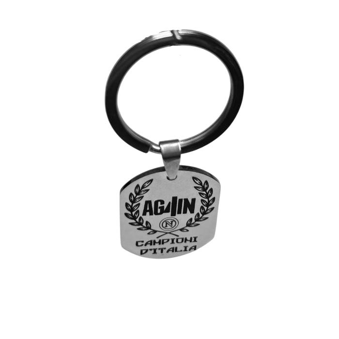 Portachiavi Uomo Re Mida AG4IN Quarto Scudetto Napoli PC-C-1