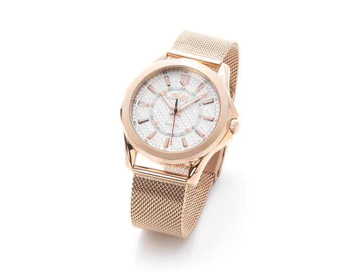 Orologio Uomo 4US Cesare Paciotti Acciaio Rosè Quarzo Bianco T4LS348