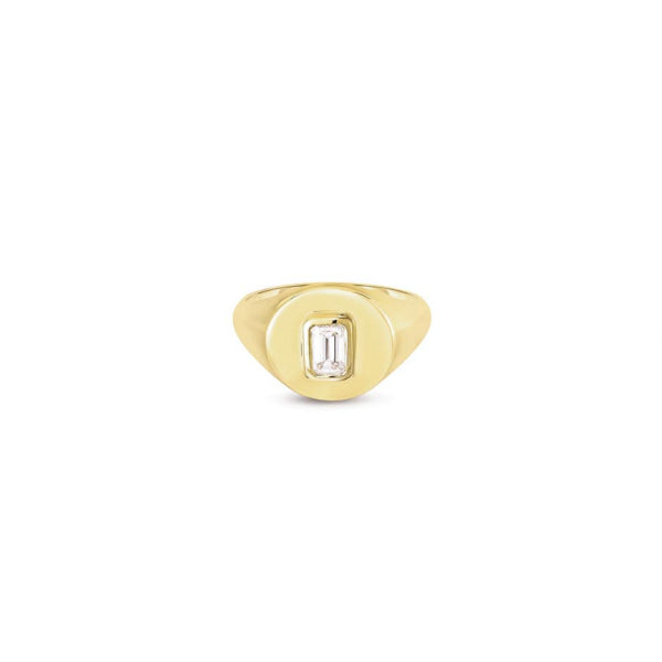 Anello Donna Liu Jo Acciaio Dorato Solitario Punto Luce Zircone Baguette LJ2497M12