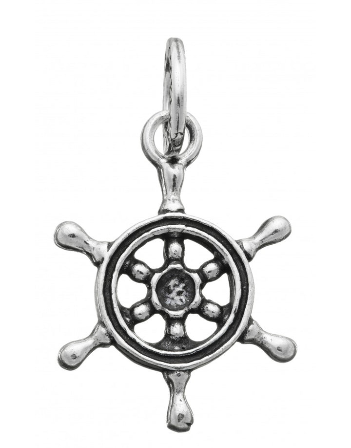 Charm Uomo Giovanni Raspini Argento 925 Timone Grande Realizzato A Mano 06176