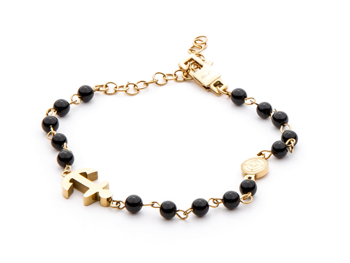 Bracciale Uomo 4US Cesare Paciotti Acciaio Con Finitura Dorata 4UBR4460