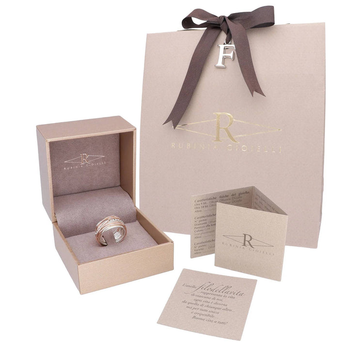 Anello Donna Filodellavita 13 Fili Argento 925 Mis.19 AN13A