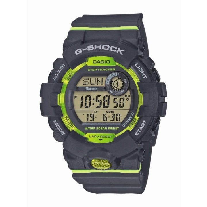 Orologio Uomo Casio G-SHOCK GBD-800-8ER Digitale Quarz Verde Nero Gomma Silicone