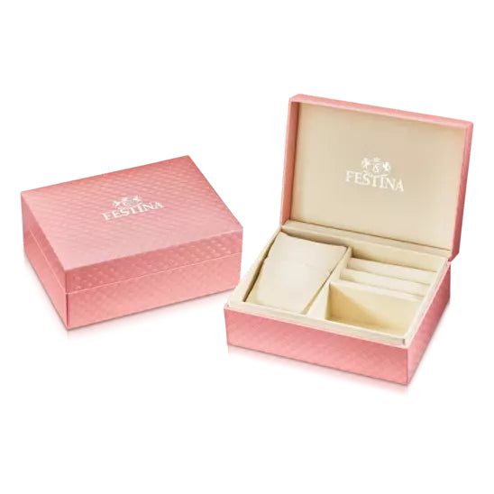 Orologio Unisex Donna Festina Acciaio Argentè Quarzo Solo Tempo Azzurro F20622/1