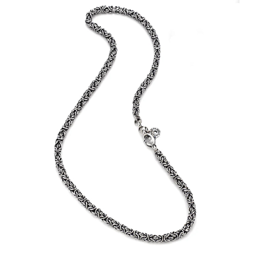 Collana Uomo Ananda 925 Argento Catena Bizantina A-CL32N