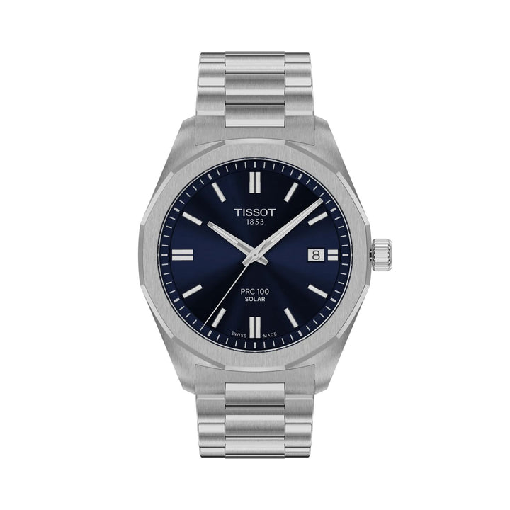 Orologio Uomo Tissot PRC 100 SOLAR Blu T1514221104100