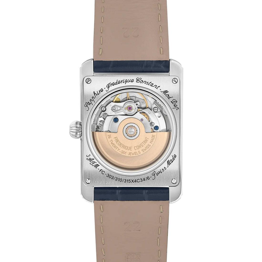 Orologio Uomo Frederique Constant Carree Heart Beat FC-311N4C6