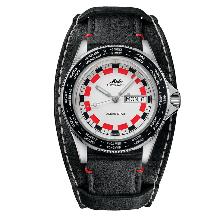 Orologio Uomo Mido Automatico Ocean Star Worldtimer M0268301603000