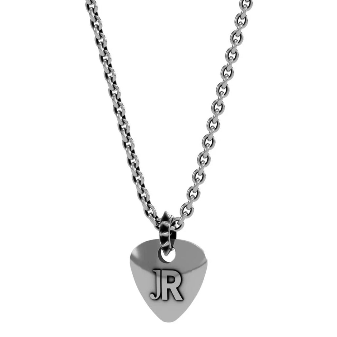 Collana Uomo John Richmond Plettro Lucido Bronzo Argentato JREP05BW