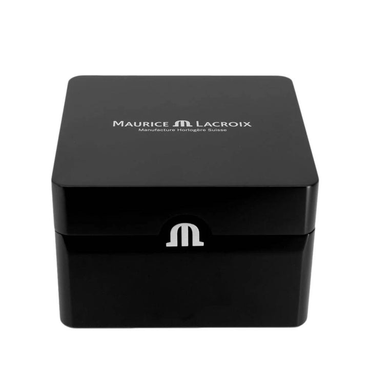 Orologio Uomo Maurice Lacroix Aikon Data Automatico Nero AI6008-SS002-330-1