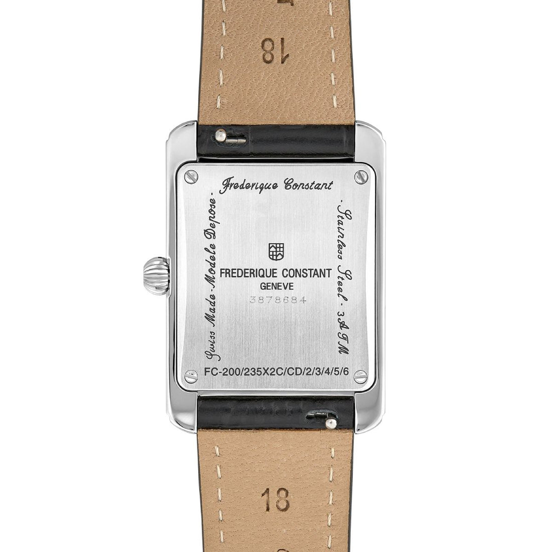 Orologio Unisex Frederique Constant Carree Quarzo FC-235S2C6