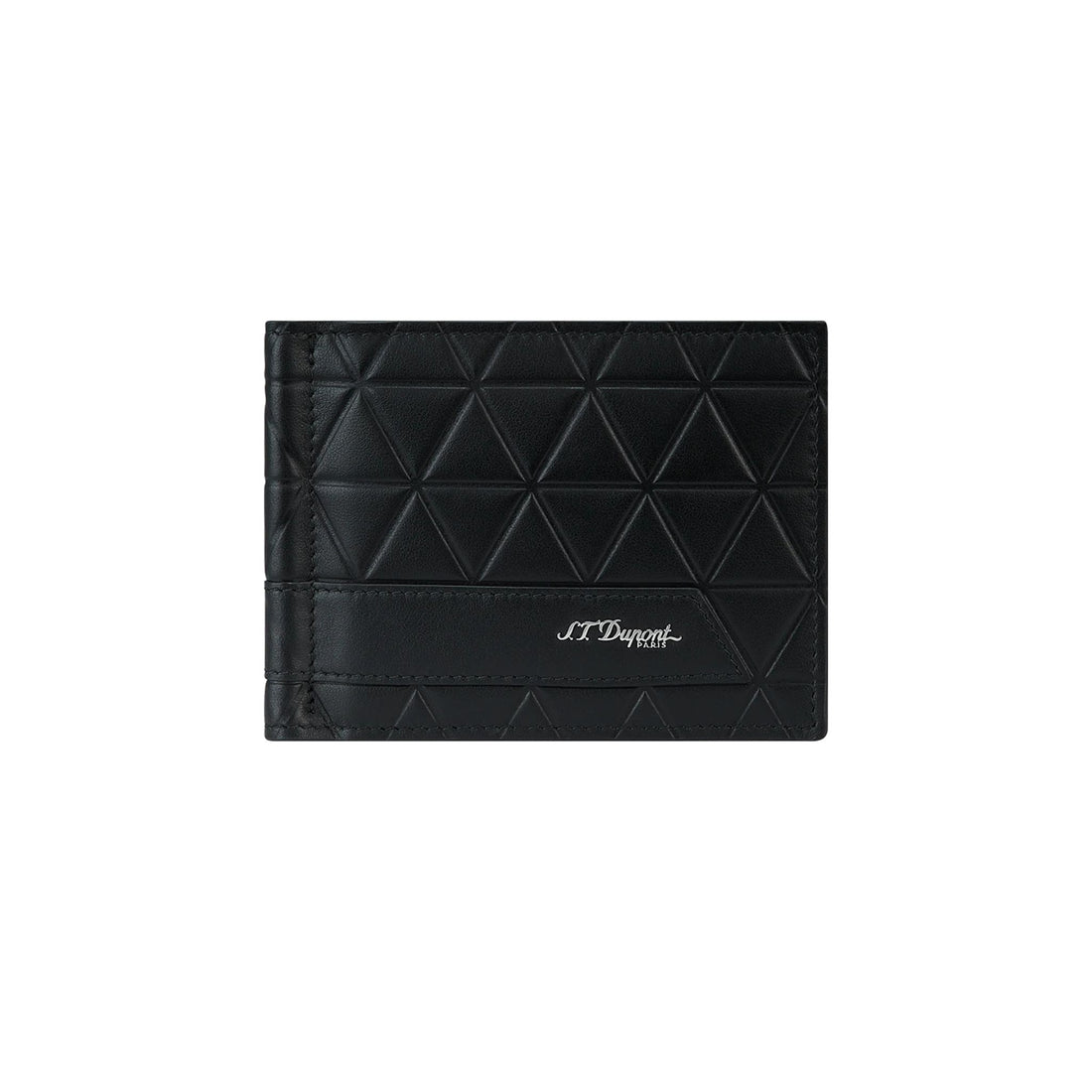 Portafoglio Uomo Dupont Pelle Nero Ferma Soldi 6 Carte Logato 161115