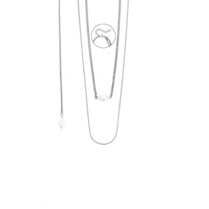 Collana Donna 4US Cesare Paciotti Acciaio Due Fili 4UCL8154W