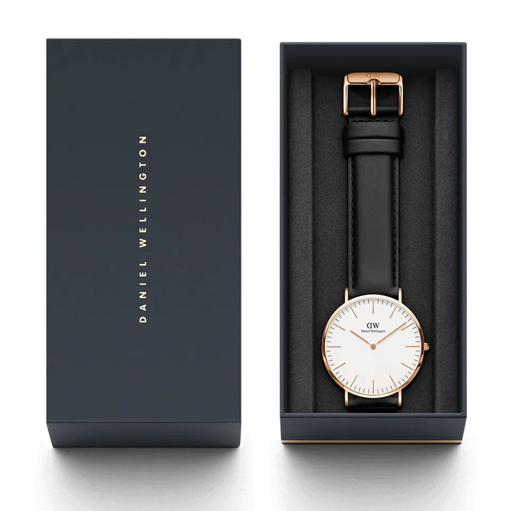 Orologio Uomo Daniel Wellington Acciaio Dorato Quarzo Solo Tempo 40 mm DW00100007