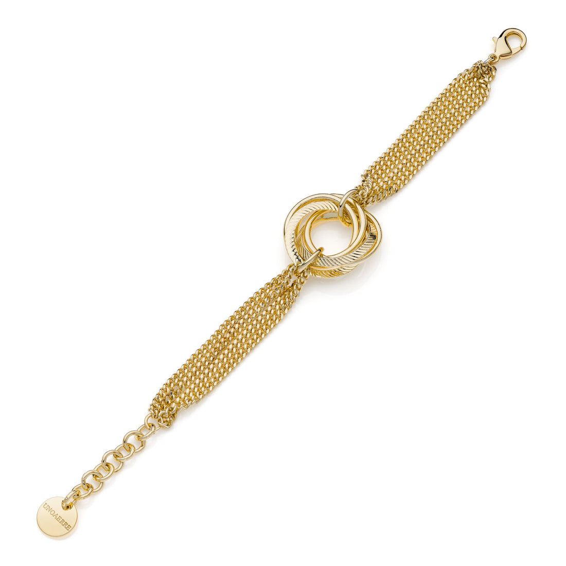 Bracciale Donna Unoaere Bronzo Dorato 549484