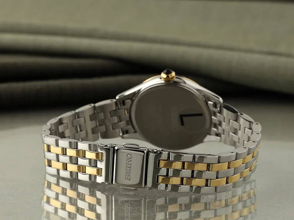Orologio Donna Seiko Quarzo Acciaio Bicolore Numeri Romani SUR612P1