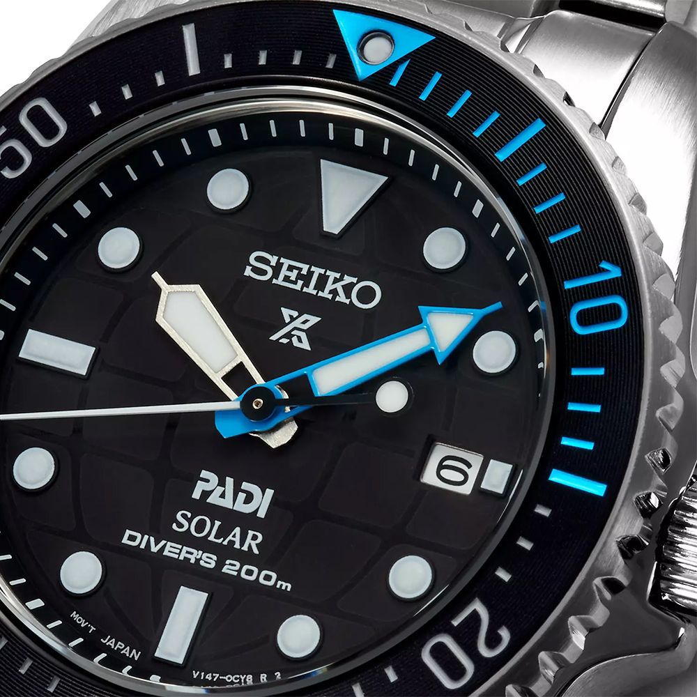 Orologio Uomo Acciaio Seiko Prospex Solar PADI SNE575P1