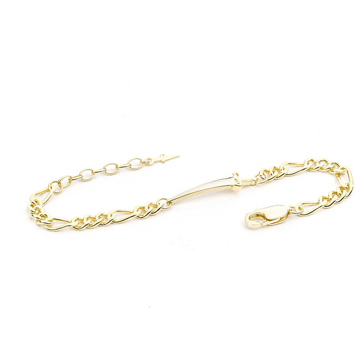 Bracciale Uomo Cesare Paciotti Argento Dorato Spadino JPBR2234B