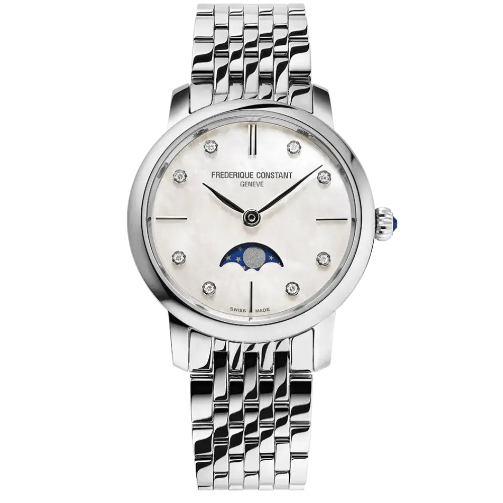 Orologio Donna Frederique Constant Acciaio Diamanti FC-206MPWD1S6B