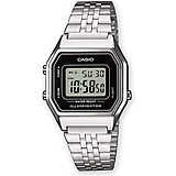 Orologio Donna Casio Vintage Acciaio Quarzo Digitale Display Nero