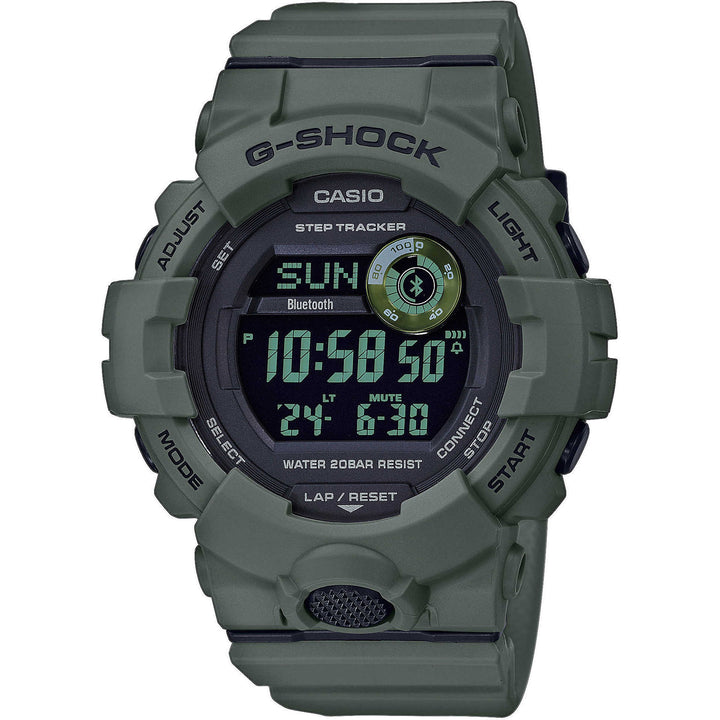 Orologio Uomo Casio G-SHOCK GBD-800UC-3ER Digitale Verde Quarzo Bluetooth Crono