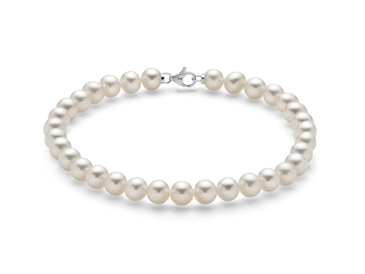 Bracciale Donna Perle Miluna Con Chiusura In Oro Bianco 750 PBR1681V