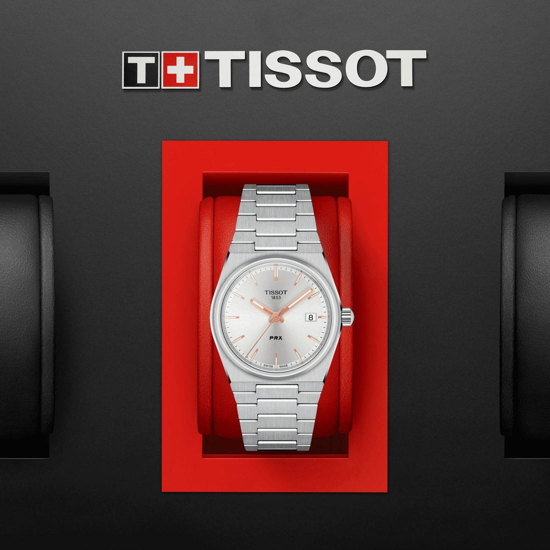 Orologio Acciaio Donna Tissot Classic Prx Data Movimento Svizzero T1372101103100