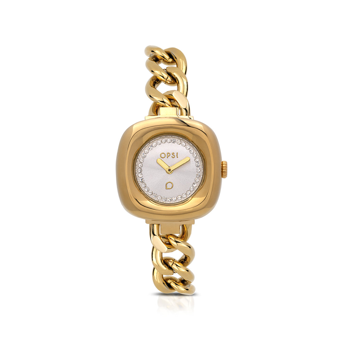 Orologio Donna Ops Acciaio Dorato Quarzo CURVY OPSPW-1069-3450