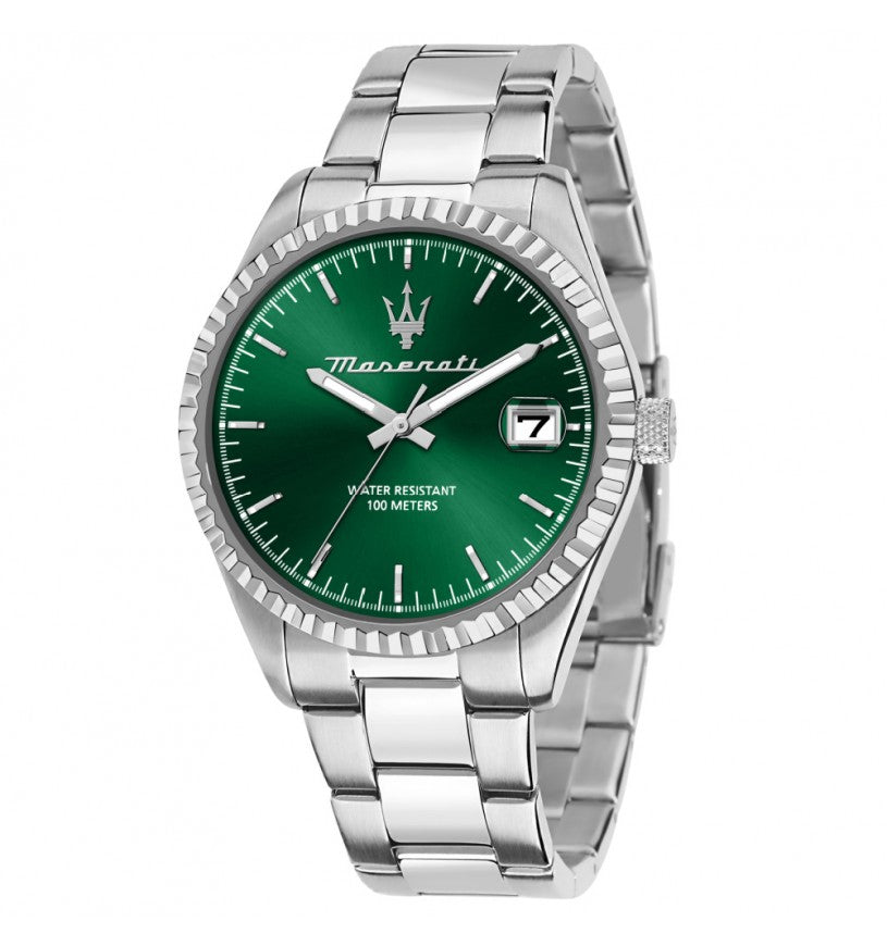 Orologio Uomo Maserati Acciaio  Quarzo Solo Tempo Competizione Data R8853100043