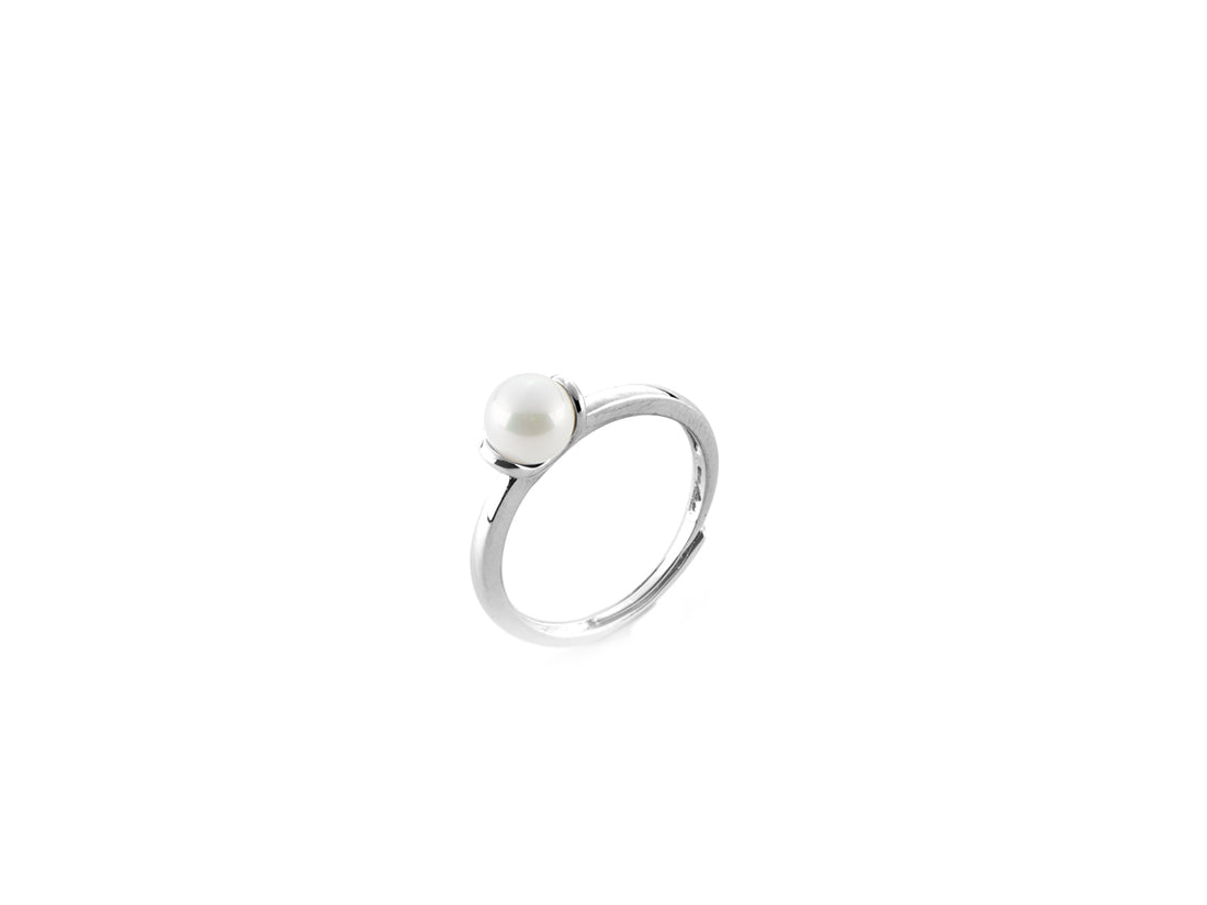 Anello Donna 4US Cesare Paciotti Argento con perle 4UAN6113W