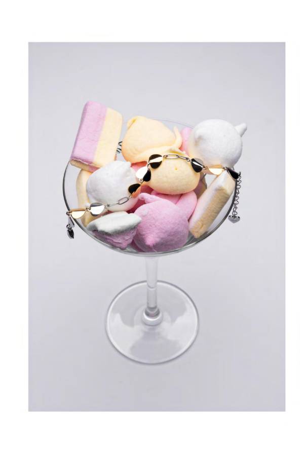 Bracciale Donna 4US Cesare Paciotti Acciaio Cuori 4UBR8147W