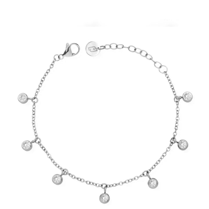 Bracciale Donna Gioielli Liujo Acciaio Bianco LJ2925