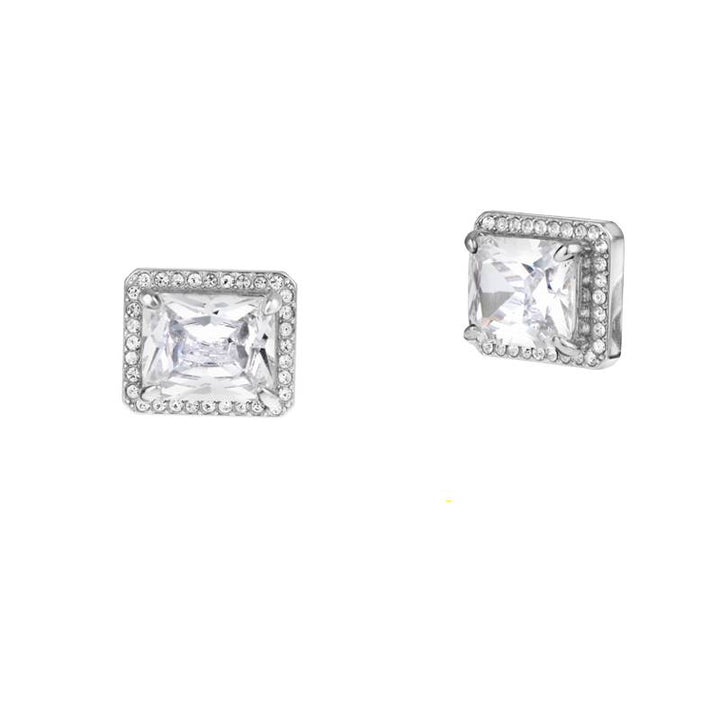 Orecchini Donna Liu Jo Acciaio Lucido Zirconi Bianchi LJ2117