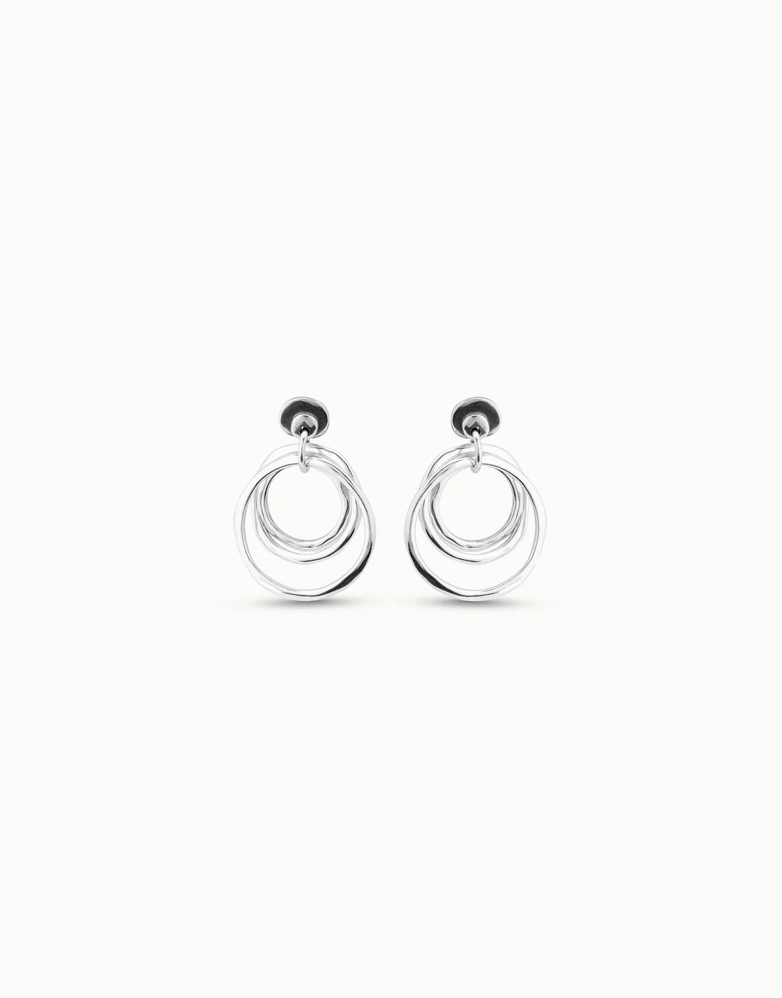 Orecchini Donna Uno De 50 A Cerchio Bagnati In Argento PEN0358MTL0000U