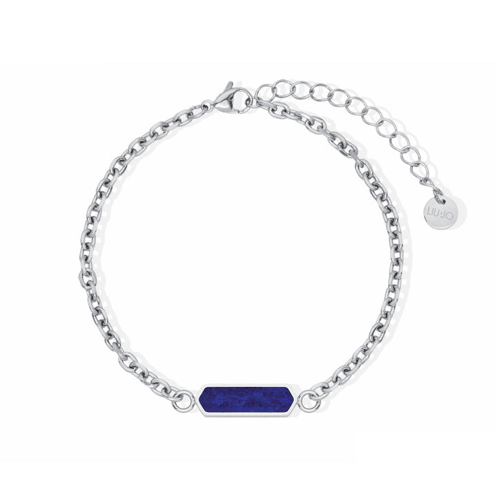 Bracciale Uomo Liu Jo Acciaio con targhetta Lapis MLJ598