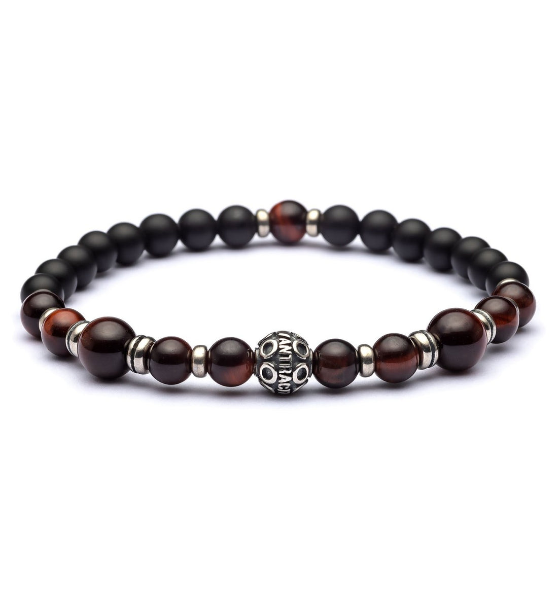 Bracciale Unisex Antracite Chakra MULADHARA