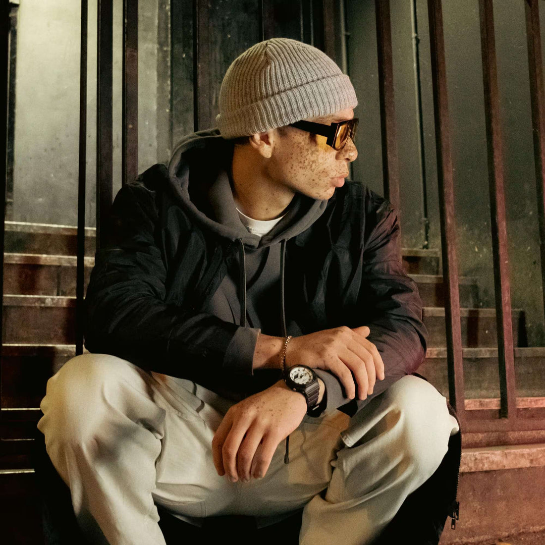 Orologio Uomo Casio G-SHOCK Nero Bianco GA-2100WD-1AER