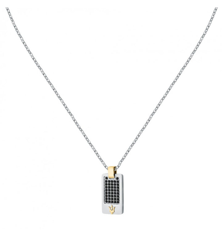 Collana Uomo Maserati Acciaio  Jewels Iconic JM334AVD49