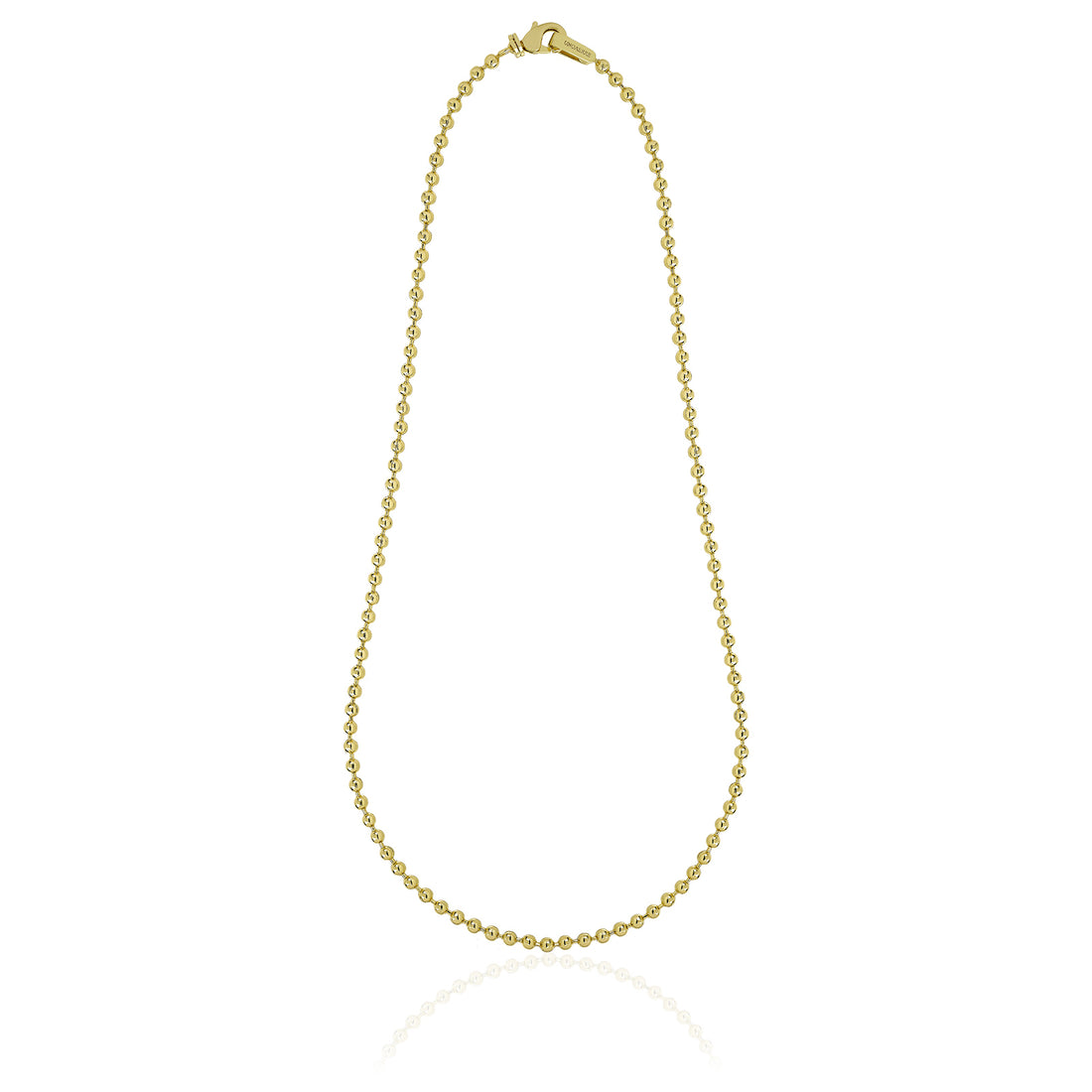 Collana Uomo Unoaerre Acciaio dorato Maglia a pallini 560838