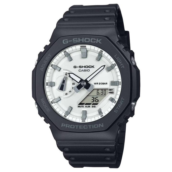 Orologio Uomo Casio G-SHOCK Nero Bianco GA-2100WD-1AER