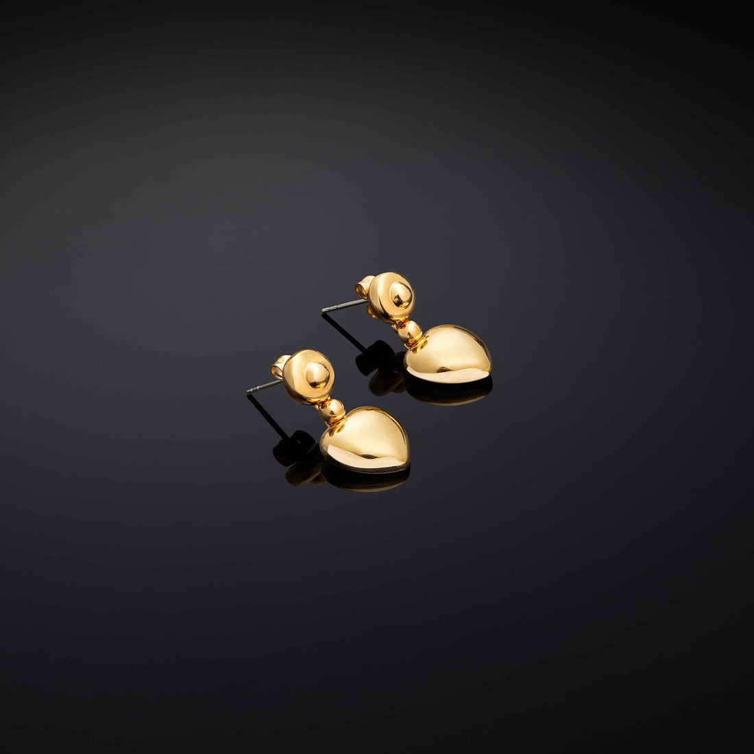 Orecchini Donna Chiara Ferragni Acciaio Dorato Cuore Pendente J19AXP05