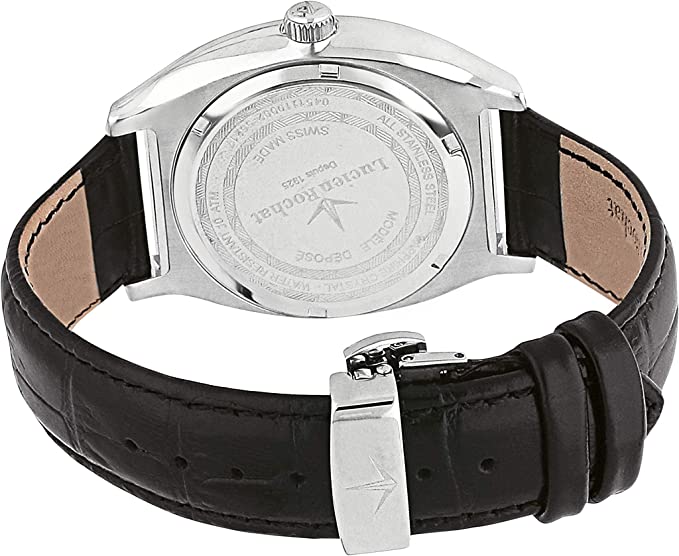 Orologio Uomo Lucien Rochat Acciaio Solo Tempo Fasi Lunare R0451110002