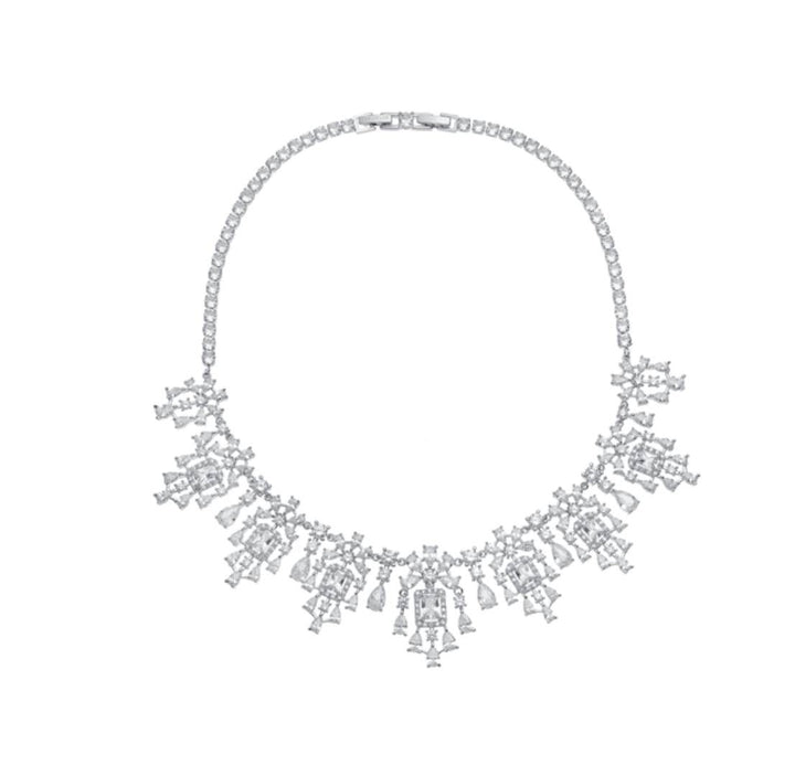 Collana Donna Ottaviani girocollo con cristalli bianchi 501078C