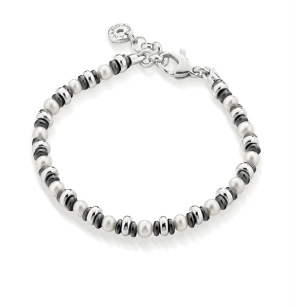 Bracciale Unisex Ananda.925 Perle Bianche A-QBR005.BR