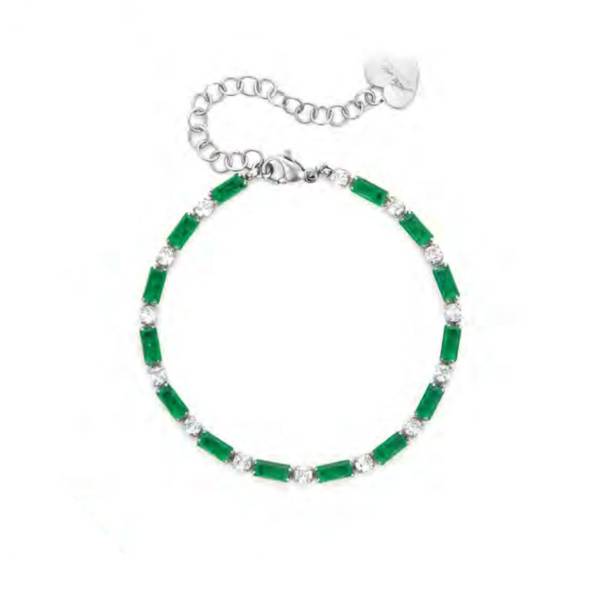 Bracciale Donna 4US Cesare Paciotti Acciaio Tennis 4UBR8108W