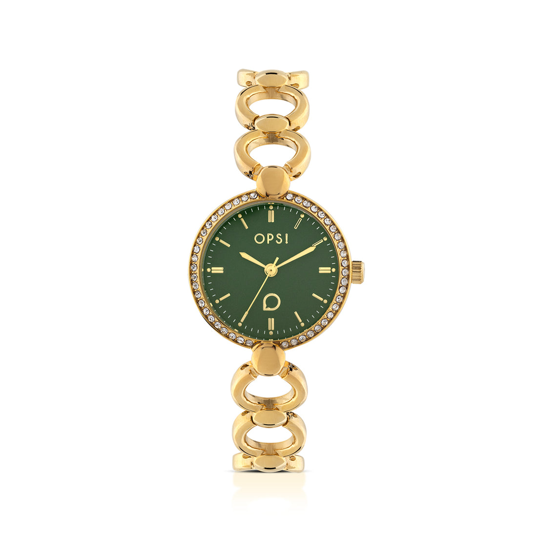 Orologio Donna Ops Acciaio Dorato Quarzo CLASSIC CHAIN OPSPW-1033-3900