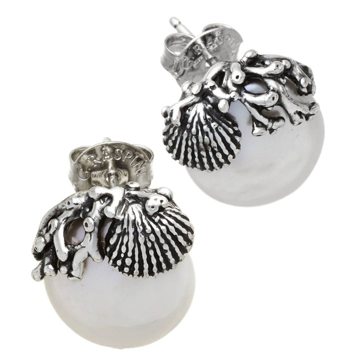 Orecchini Donna Giovanni Raspini Argento 925 Perle Tahiti Corallo 10849