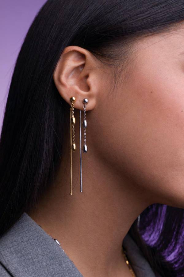 Orecchini Donna 4US Cesare Paciotti Acciaio Pendente 4UOR8132W